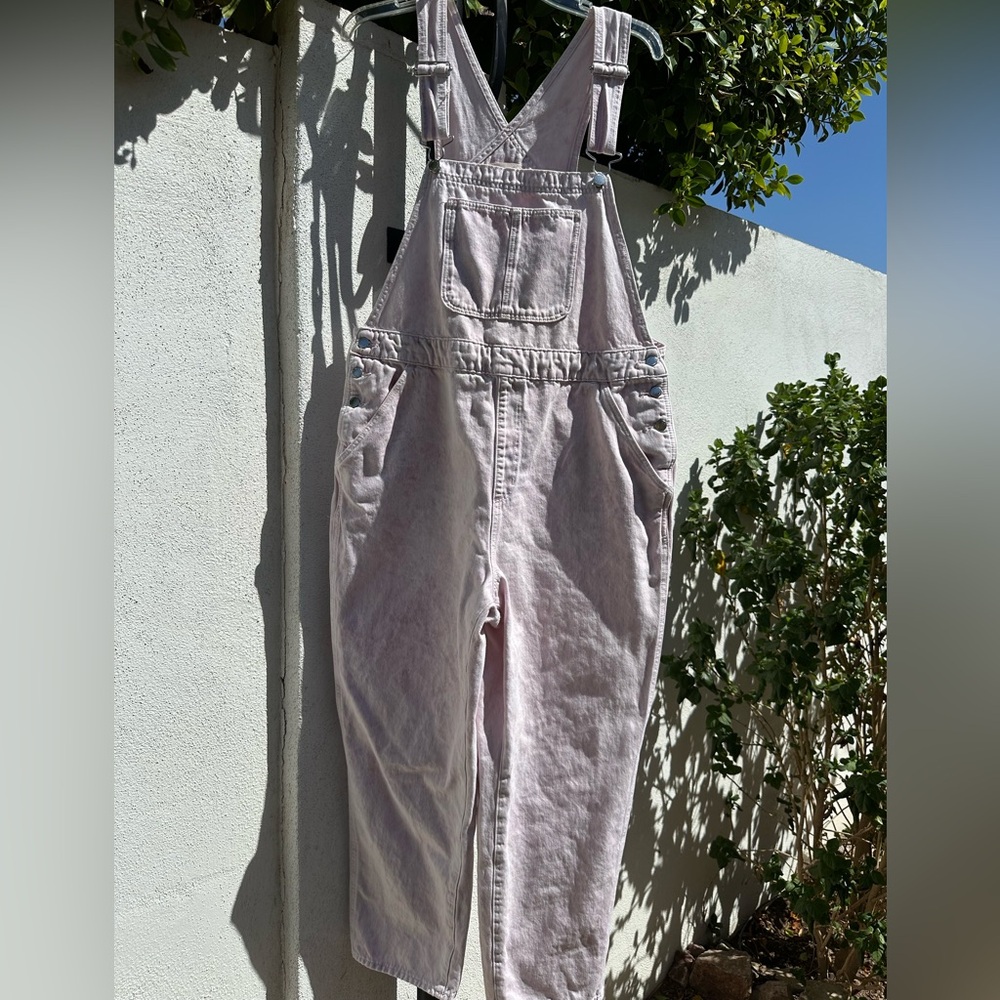 Universal Thread Light Pink Denim Overalls - Women's
